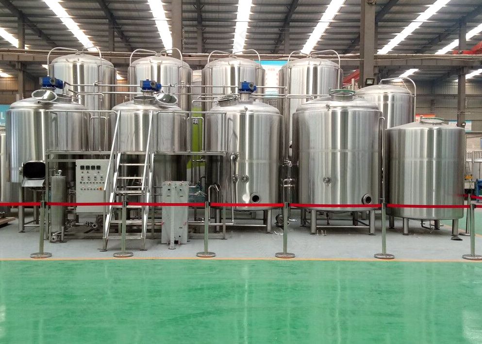3000L Commercial Beer Brewing Equipment Brewhouse
